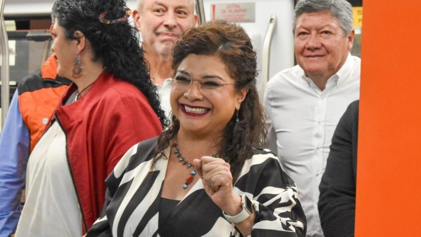 Clara Brugada da a conocer las obras y servicios realizadas en el tramo Cuauhtémoc - Chapultepec, de la Nueva Línea 1