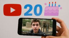 ¿Cuál es el primer video que salió en YouTube? HOY se cumplen 20 años de su estreno y la app lo festeja con un pastel