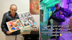 De la calle para Netflix, esta es la historia de don Baldemar, un abuelito artista de 78 años