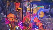 Foto ilustrativa de la nota titulada: Perritos en la feria se hacen virales en TikTok por subirse juntos a los juegos | VIDEOS