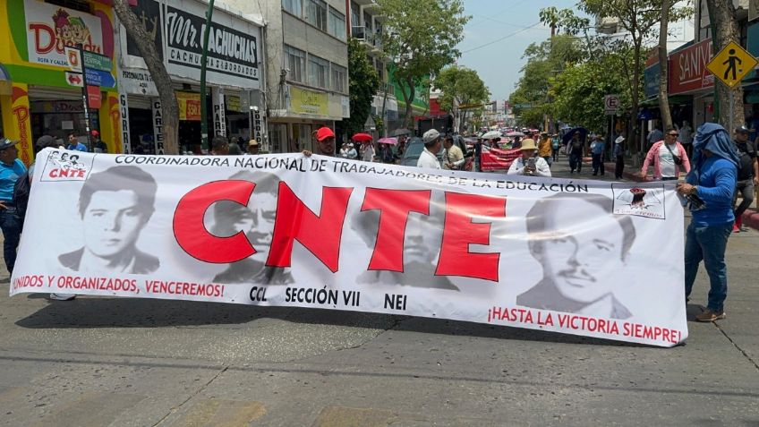 El 78% de los ciudadanos rechazan los plantones de la CNTE en la CDMX