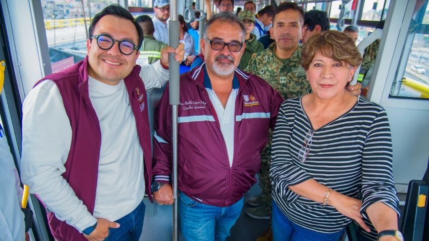 Arranca Trolebús Chalco: Delfina Gómez aborda nuevas unidades con familias mexiquenses en primer día de servicio