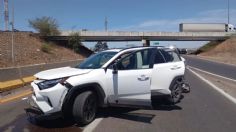 Incautan vehículo con reporte de robo en Culiacán tras choque