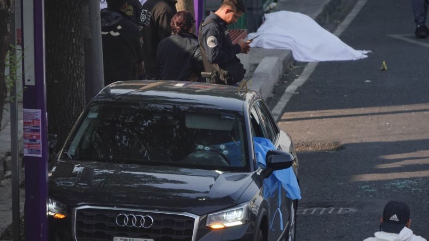Matan en ataque directo a secretaria Particular de Clara Brugada, Ximena Guzmán y al asesor José Muñoz sobre Calzada de Tlalpan