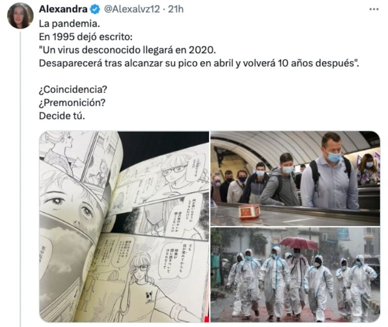Ryo Tatsuki predijo la aparicion de un misterioso virus