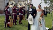 Foto ilustrativa de la nota titulada: Ale Capetillo luce un espectacular vestido blanco en su boda con Nader Shoueiry | FOTO