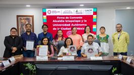 Foto que representa a Iztapalapa y UACM firman convenio