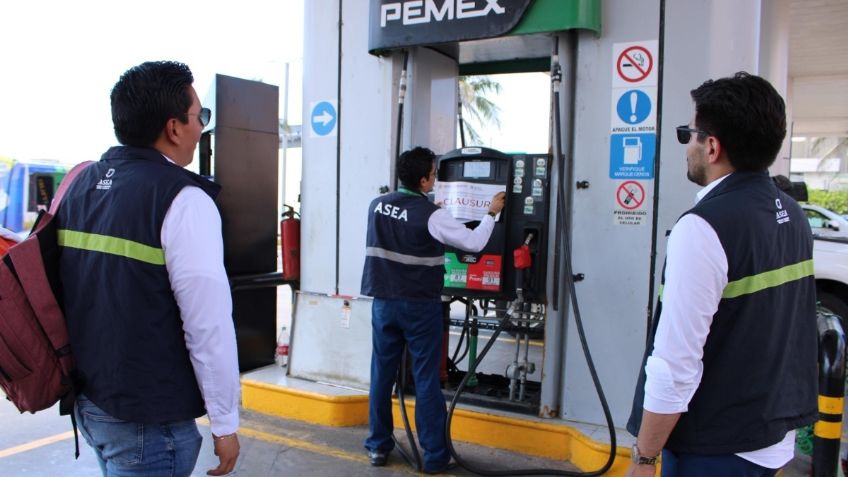 Profeco y ASEA clausuran seis gasolineras e inmovilizan 38 instrumentos durante operativo de verificación en Veracruz