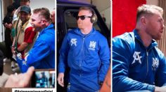 Canelo Álvarez llega a Arabia, así es el lujoso outfit que utilizó el boxeador mexicano | FOTOS