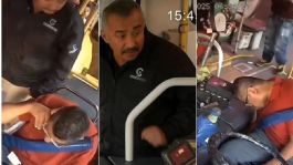 Foto que representa a Un termo azul, una patada y las siglas CAHERENGO, las claves de la brutal agresión a un chofer en Guadalajara