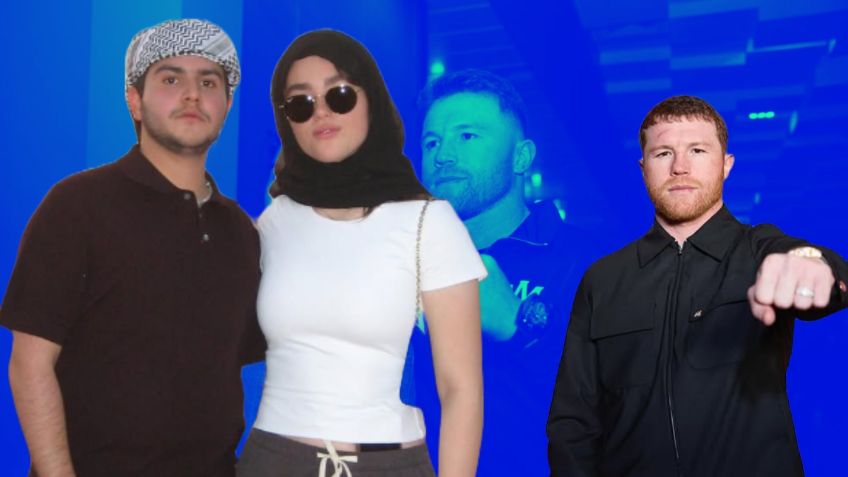 Jaziel Avilez, novio de Emily Cinnamon, presume la primera FOTO con su suegro Canelo Álvarez