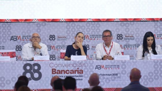 Sheinbaum inaugura la 88 Convención Nacional Bancaria: "no podemos hablar de prosperidad si no es compartida"