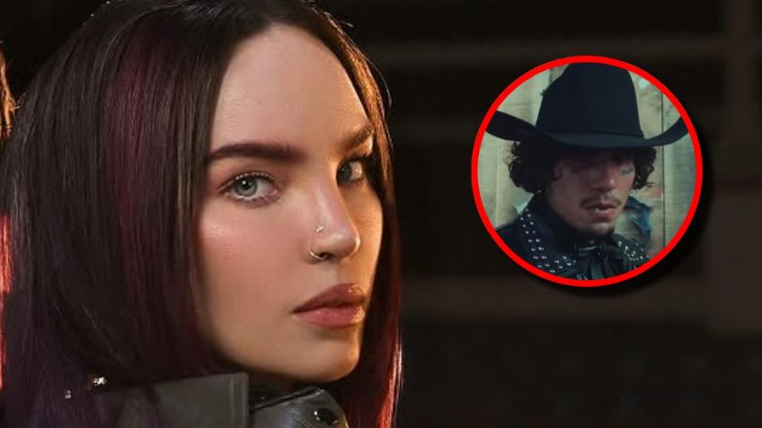 Belinda lanza “Mírame Feliz” y sorprende con un modelo igualito a Nodal en su VIDEO
