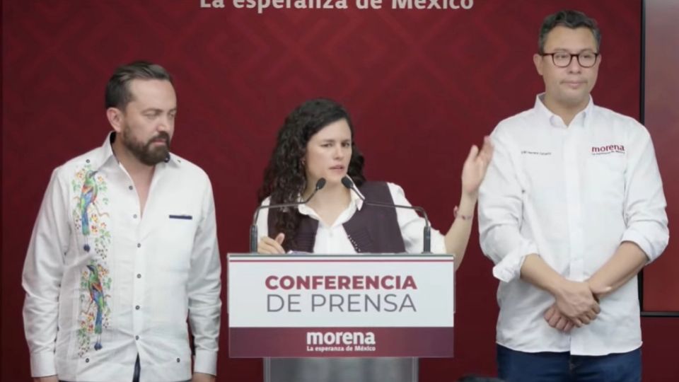 La presidenta de Morena, Luisa María Alcalde Luján, dio a conocer el triunfo de este partido en 140 de los 212 municipios que conforman el estado de Veracruz.