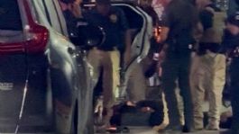 Foto que representa a Abaten a tres presuntos delincuentes en Apatzingán