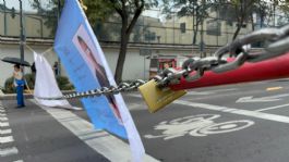 Foto que representa a Bloqueo en Avenida Río de la Loza, exigen castigo para un agresor sexual