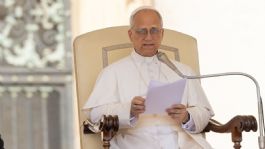 Foto que representa a Papa León XIV: No debemos acostumbrarnos a la guerra
