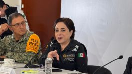 Foto que representa a Fue un huracán poderoso y tener saldo blanco habla del gran compromiso de las autoridades y el pueblo: Laura Velázquez