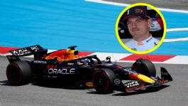 Foto que representa a Max Verstappen admite error tras colisión con Russell en el GP de España