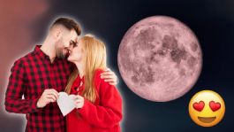 Foto que representa a ¿Qué significa la Luna de Fresa en el amor?