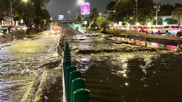 Foto que representa a Se anega bajopuente en Viaducto y Fray Servando