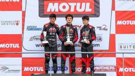 Foto que representa a Alessandros Racing con dominio total en la tercera fecha de F4