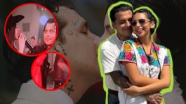 Foto que representa a ¿Se enojó? Ángela Aguilar "pellizca" a Nodal en pleno escenario y el VIDEO se vuelve viral; así la reacción del cantante