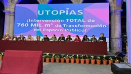 Foto que representa a Clara Brugada anuncia inversión de 3 mil mdp para 16 nuevas Utopías en todas las alcaldías