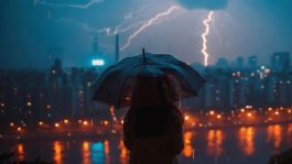 Foto que representa a Lluvias intensas y fuertes vientos en Chihuahua | consulta clima hoy 25 de junio