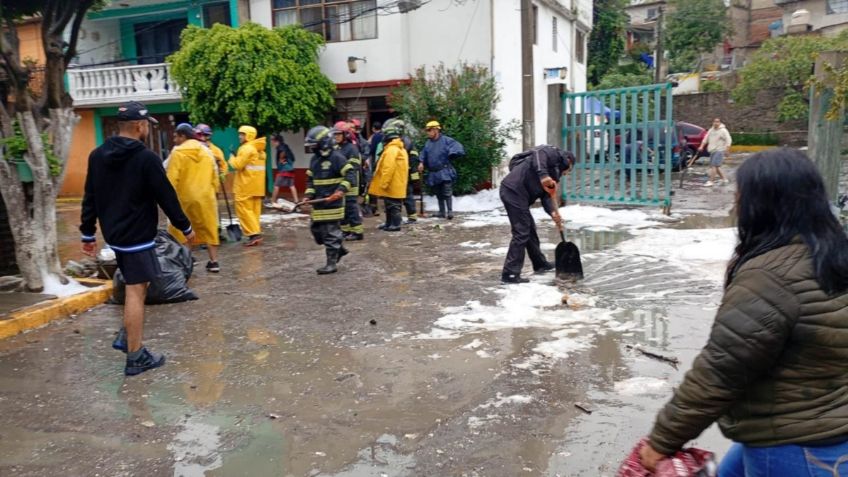 Hay 55 casas afectadas tras desborde de la presa de Los Cuartos: Isaac Montoya
