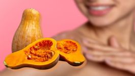 Foto que representa a Exfoliante casero de calabaza para combatir la piel reseca en la temporada de lluvias