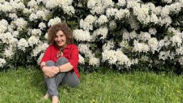 Foto que representa a Myriam Moscona: "la lengua es una llave maestra"