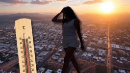Foto que representa a Temperaturas extremas de 45°C y ambiente seco: pronóstico del clima en Baja California para el martes 1 de julio