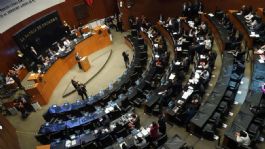 Foto que representa a Morena choca con la oposición por elección judicial