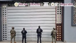 Foto que representa a Gabinete de Seguridad y autoridades locales aseguran laboratorios clandestinos en Michoacán